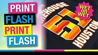 How to Screen Print a Bright White Base plus 5 Colors Tutorial [upl. by Leela24]