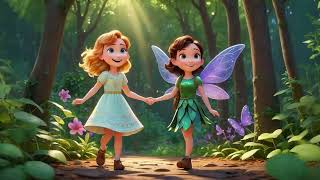 Lily and the Enchanted Forest ✨🦋🌲 Animated story for kids [upl. by Nelleus]