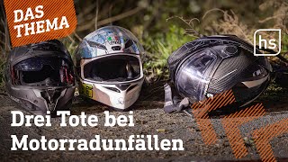 Motorradunfälle Warum das Alter eine Rolle spielt  hessenschau DAS THEMA [upl. by Kali]