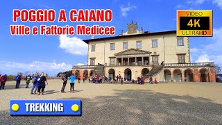 TREKKING Poggio a Caiano  Ville e Fattorie Medicee  di Sergio Colombini Video 4K [upl. by Yoshiko]