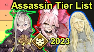 FateGrand Order – Assassin Tier List 2023 [upl. by Carol-Jean]