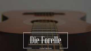 Die Forelle  Schubert Guitar Tab [upl. by Adlanor297]