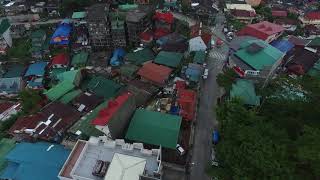 drone shot aurora hill baguio city [upl. by Nylatsirk547]