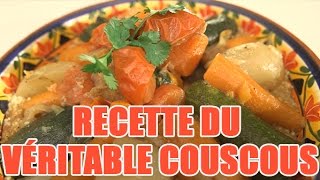 Découvrez la recette couscous végétarien facile [upl. by Eerot723]