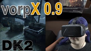 vorpX 09 on Oculus Runtime 08 Dishonored on DK2 [upl. by Ahsram971]