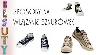 14 sposobów na wiązanie sznurówek w trampkach  14 Different Ways To Tie Your Sneakers [upl. by Haggerty]