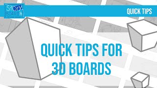 Beginner Tips For 3D Storyboards And Animatics [upl. by Bresee]