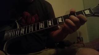 Megadeth  Diadems guitar cover [upl. by Monti980]