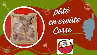 paté en croute corse [upl. by Ykciv]