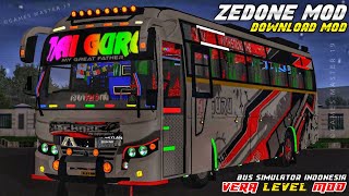 Bussid New Zedone Mod Released  Download Mod  bussidmods [upl. by Abbey504]