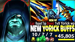 New Yorick Buffs made our Season 14 Build guide a 1v9 CARRY MONSTER  LoL Yorick Gameplay [upl. by Ttenyl]