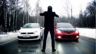 Golf GTI vs Mazda MPS [upl. by Ronald915]