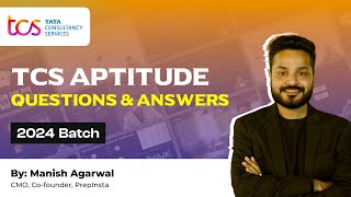 TCS Aptitude Questions and Answers 2024  TCS Complete Preparation [upl. by Nnylaehs]