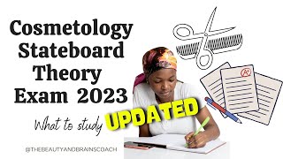 UPDATED What to study for Cosmetology Stateboard test 2023 Ohio [upl. by Iridis3]