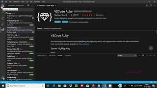 How to run ruby program in VS Code [upl. by Tongue]