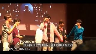 ENG SUB BTS Fansign moment Jin hyungs adorable things are [upl. by Ettelocin]