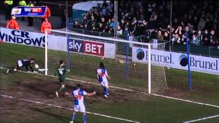 Bristol Rovers vs Plymouth Argyle  League Two 201314 [upl. by Olegnaleahcim]