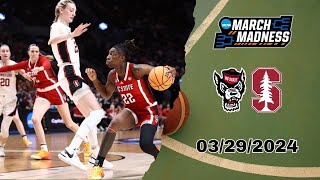 Full Game  NC State vs Stanford  March 29 2024  NCAA Sweet Sixteen [upl. by Enom]