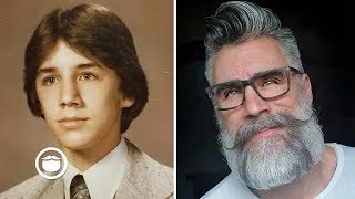 40 Years of Beards and Hairstyles [upl. by Eikcor428]