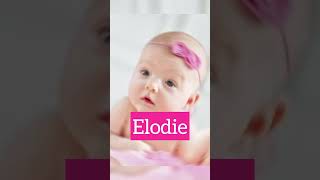 Top10 Popular French Baby👧Girl Names Classic 😎French baby namesfrenchbabynames [upl. by Elocin]