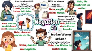 Mastering German Negation QampA  How to Say ‘No’ Like a Native [upl. by Prichard453]