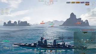 Napoli Nice Cheat Salem World Of Warships Ranked Battle [upl. by Mahtal]