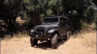 ICON FJ43 117 New School Restored And Modified Toyota Land Cruiser FJ40 [upl. by Pazice]