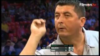 2015 Players Championship Finals Round 1 Suljovic vs King [upl. by Illak634]