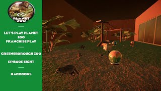 The Nocturnal House Part Three  Raccoons  Episode 7  Planet Zoo Franchise Mode [upl. by Ariem92]