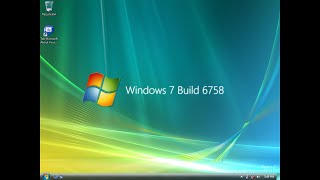 Taking a look at Windows 7 Build 6758 [upl. by Neerahs608]