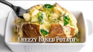 Baked Potato  Loaded Baked Potato  Cheezy Potato bakedpotato cheezypotato potatorecipes [upl. by Munn]