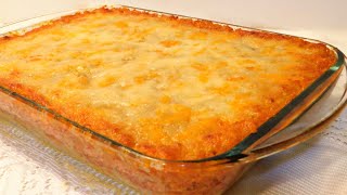 PASTELON DE PLATANO MADURO DE CARNE Y QUESO RIQUISIMO Muy facil [upl. by Hennebery]