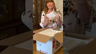 Singer Heavy duty overlocker ￼unboxing [upl. by Rehptsirhc]