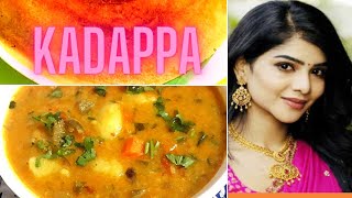 Kumbakonam Special Kadappa in Tamil  Cook with Comali Pavithras Kadappa Recipe  Breakfast Recipe [upl. by Oinolopa505]