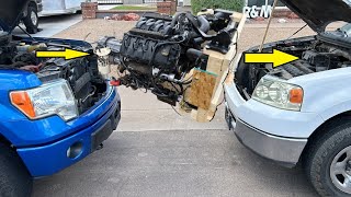 Everything neededish to Coyote Swap the 20042008 Ford F150 [upl. by Niccolo743]