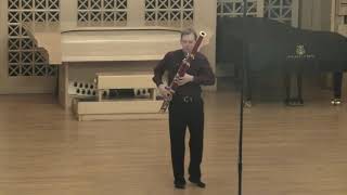 C Ph E Bach Sonata trancribed to D minor for bassoon Václav Vonášek [upl. by Nibor116]