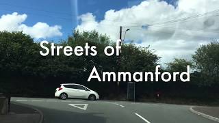 A Ride Around The Streets Of AMMANFORD Part 1 [upl. by Nerissa]