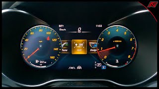 2021 GLC300 Head Up Display  Mercedes Benz How to [upl. by Vyse]