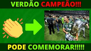 💥PALMEIRAS CAMPEÃO BRASILEIRO 2023  VERDÃO FAZ HISTÓRIA E AMPLIA RECORDE  0712023 [upl. by Anirbus]