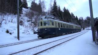 Flèche Bleue  Blauer Pfeil in Kandersteg  BLS train [upl. by Spracklen]