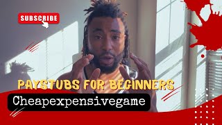 HOW TO MAKE PAYSTUBS BUSINESS BANK STATEMENTS FOR BEGINNERS 2023 PART 1 [upl. by Jade339]