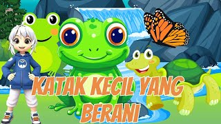 Katak Kecil yang Berani animasi musikanimasi vtuber cartoon animasimusik 3d kartunmusik [upl. by Lenrad]