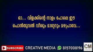 ENTHE INNUM VANNELA KARAOKE WTH LYRICS  KARAOKE  VIDYASAGAR  GIREESH PUTHENCHERY [upl. by Islean]