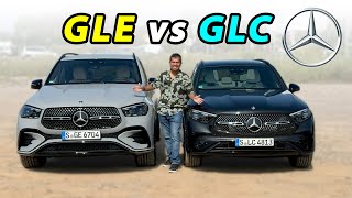 Mercedes GLC vs GLE comparison REVIEW  which Benz SUV to take [upl. by Nasho]