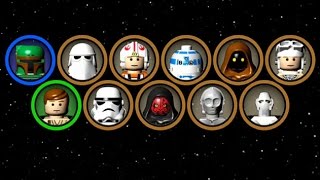 LEGO Star Wars The Complete Saga  Blue Minikit Guide 9  Chapters 13 Episode V [upl. by Atlee827]