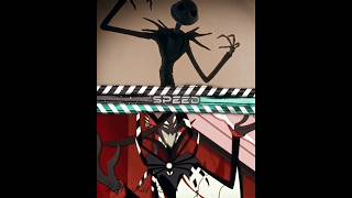 Jack Skellington VS Zestial edit nightmarebeforechristmas jackskellington hazbinhotel shorts [upl. by Bordy]