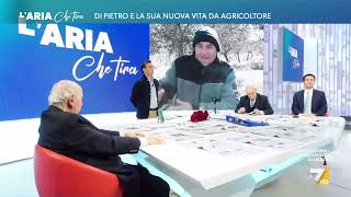 Antonio Di Pietro quotNon confondiamo lagricoltore con il pensionato che invece di andare a [upl. by Aisatal]