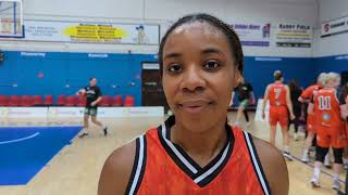 Chyna Latimer reacts to leading Killester to the Irish cup final [upl. by Andros224]