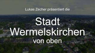 Stadt Wermelskirchen von oben [upl. by Acirrej]