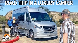 Family Road Trip to Wine Country  Van Life in Grech RV Stradaion [upl. by Etterb]